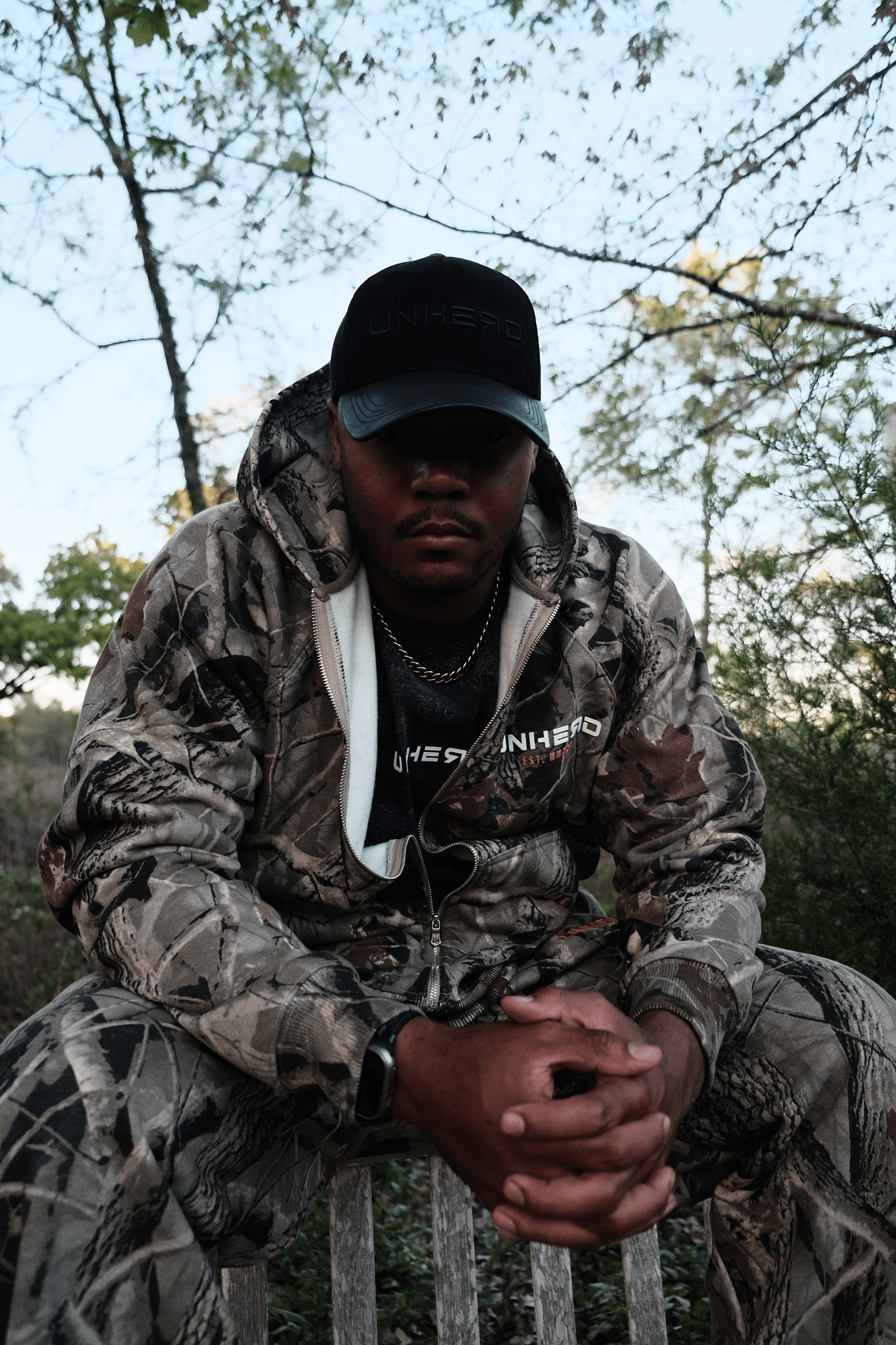 Signature Zip Hoodie β Camo Edition - UNHERD