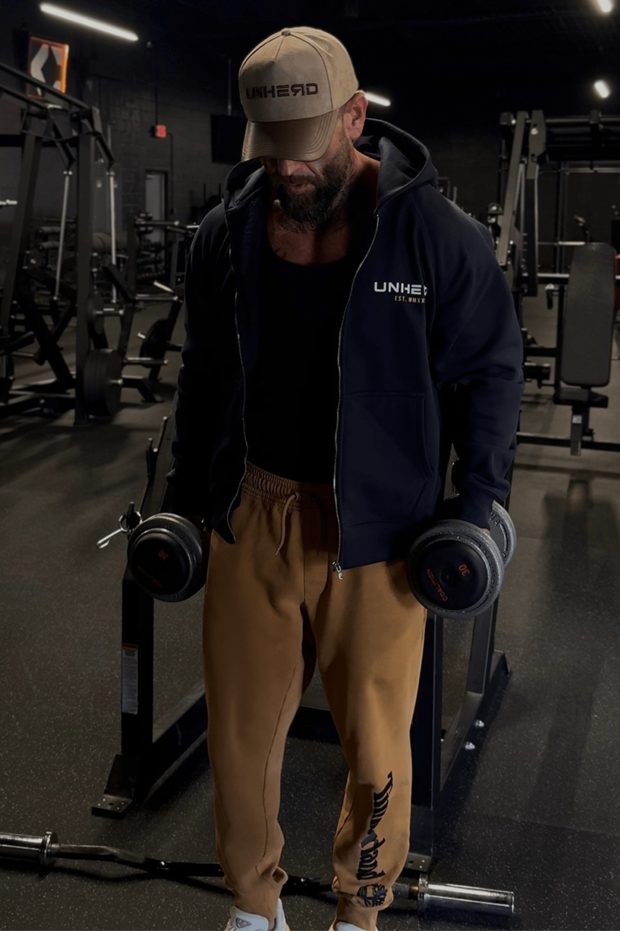 Signature Zip Hoodie β Navy - UNHERD