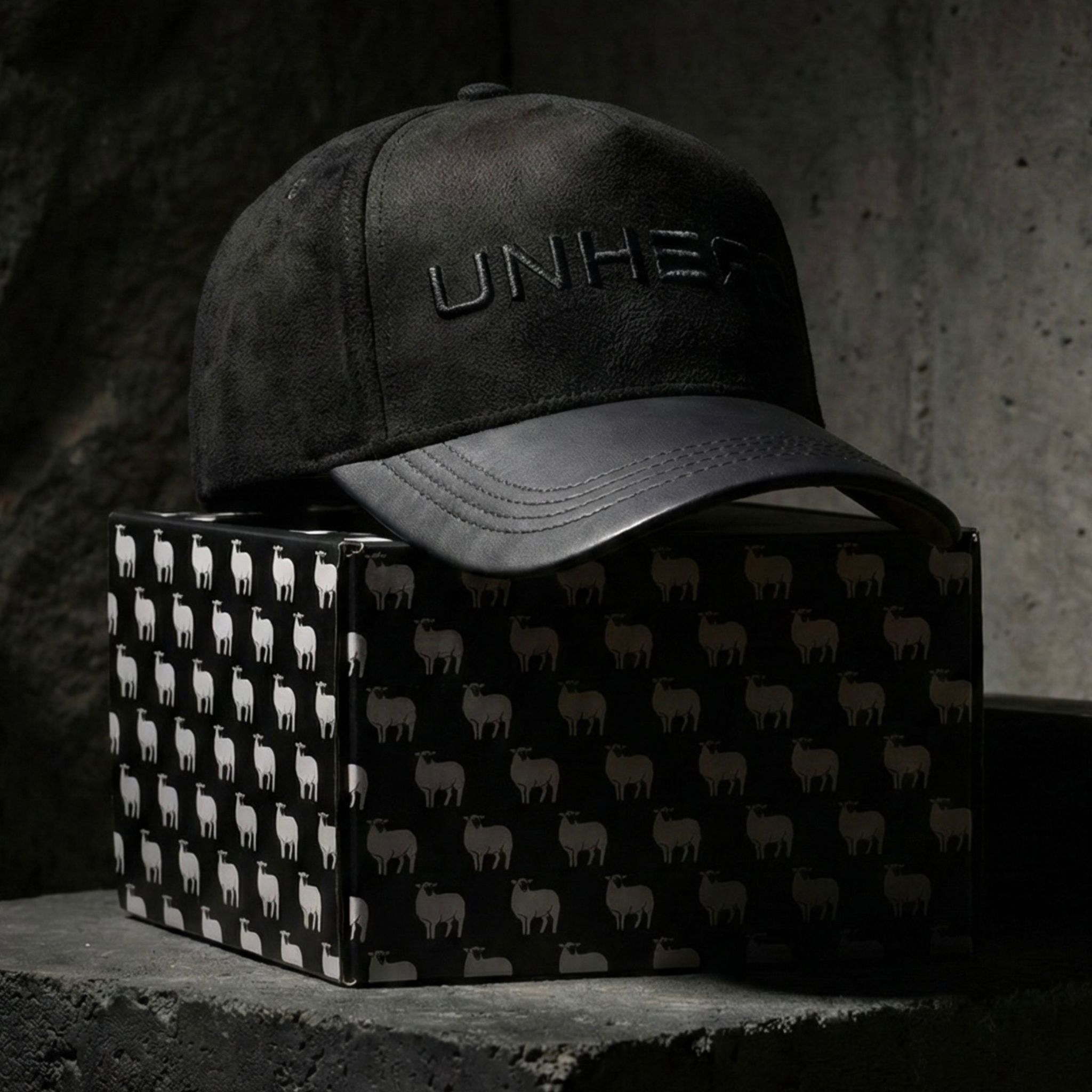 Suede Origins Collection Hat (Midnight Reign)