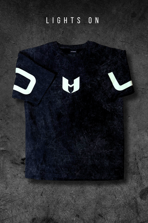 UNHERD Acid Wash Oversize Glow Tee (Pre-Order)