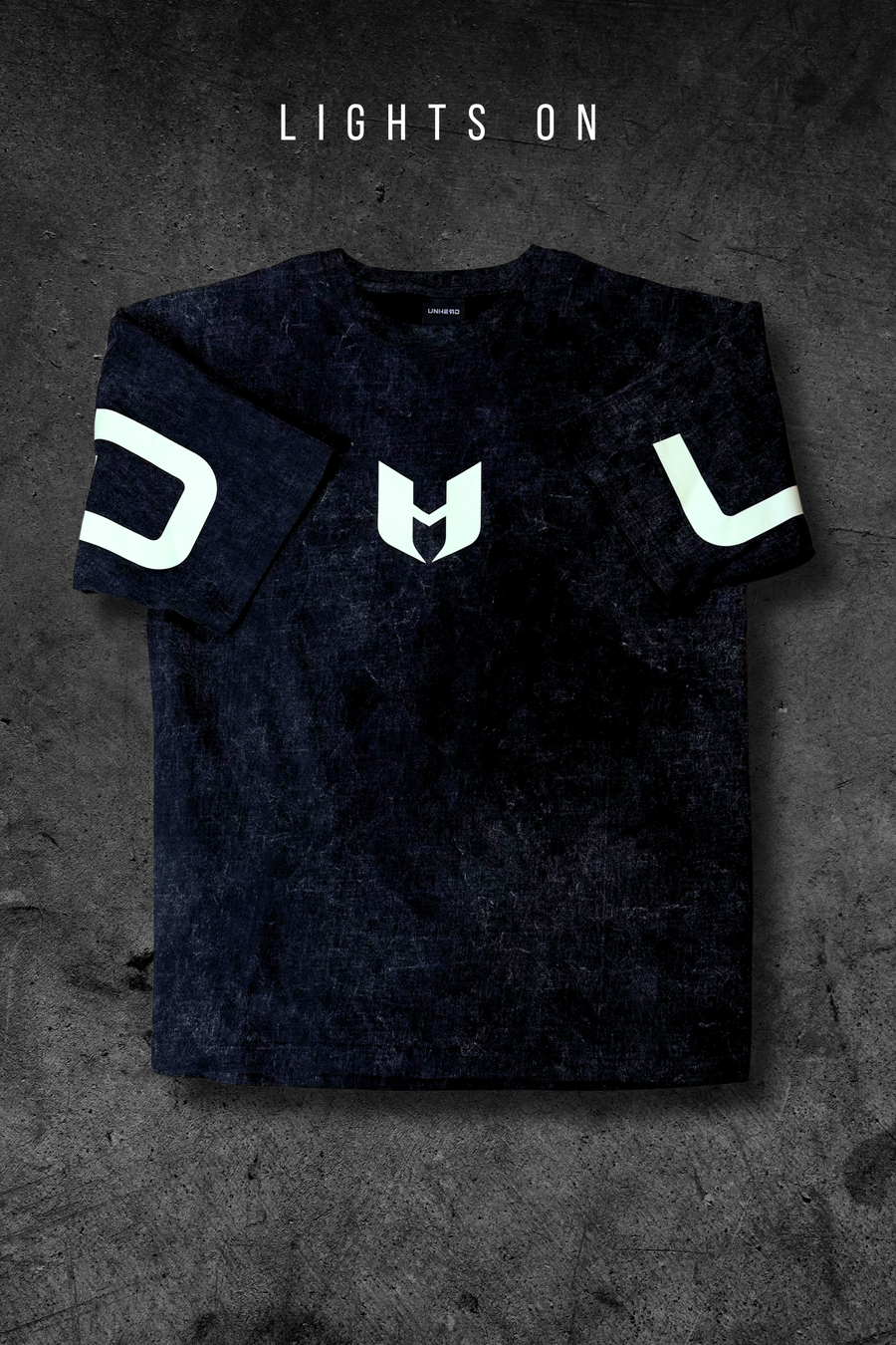 UNHERD Acid Wash Oversize Glow Tee (Pre-Order)