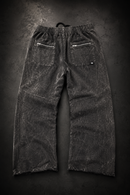 Acid Wash Distressed Baggy Jogger