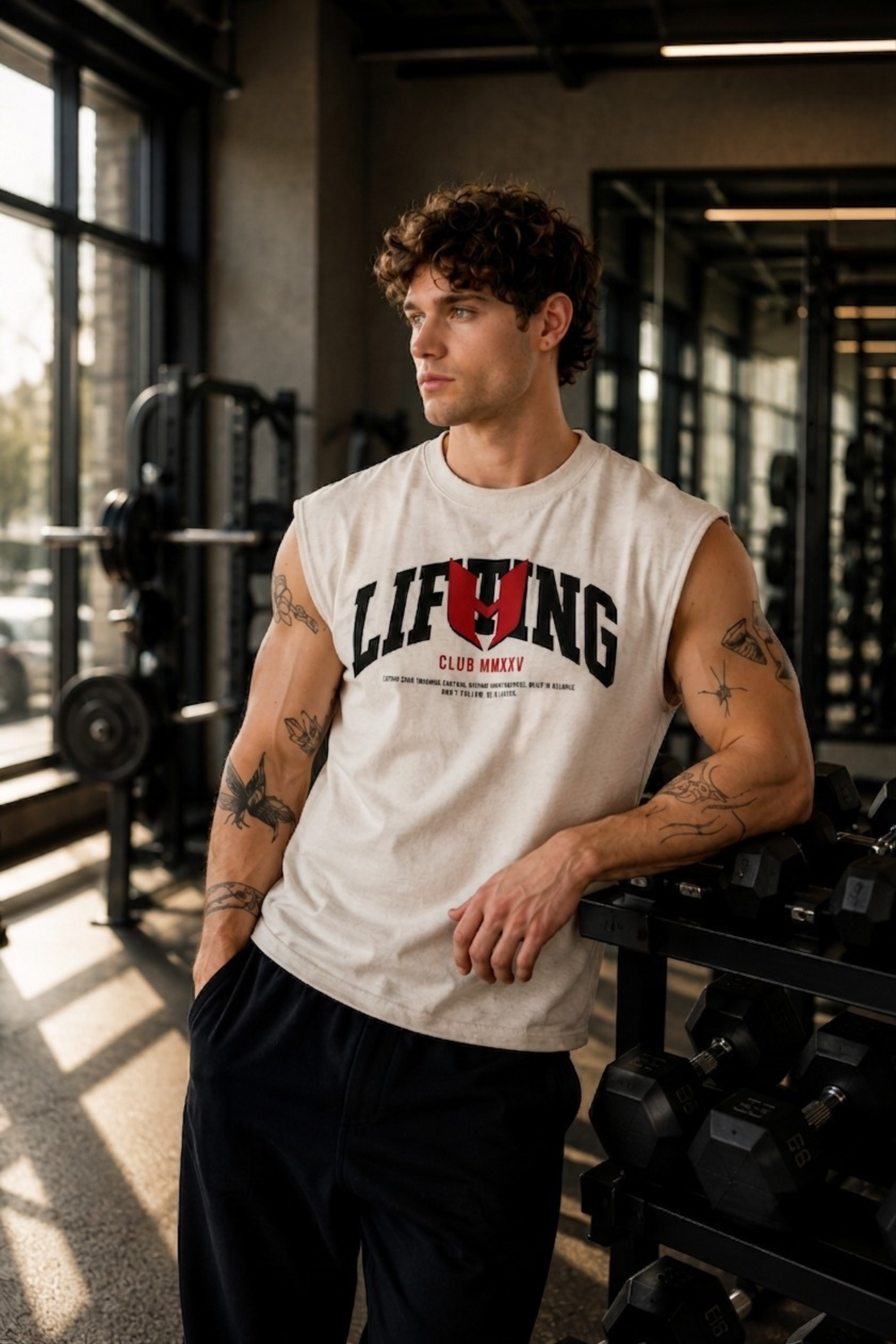 Lifting Club MMXXV — Raw Edge Tank
