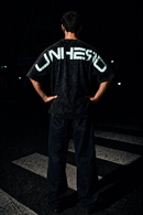 UNHERD Acid Wash Oversize Glow Tee