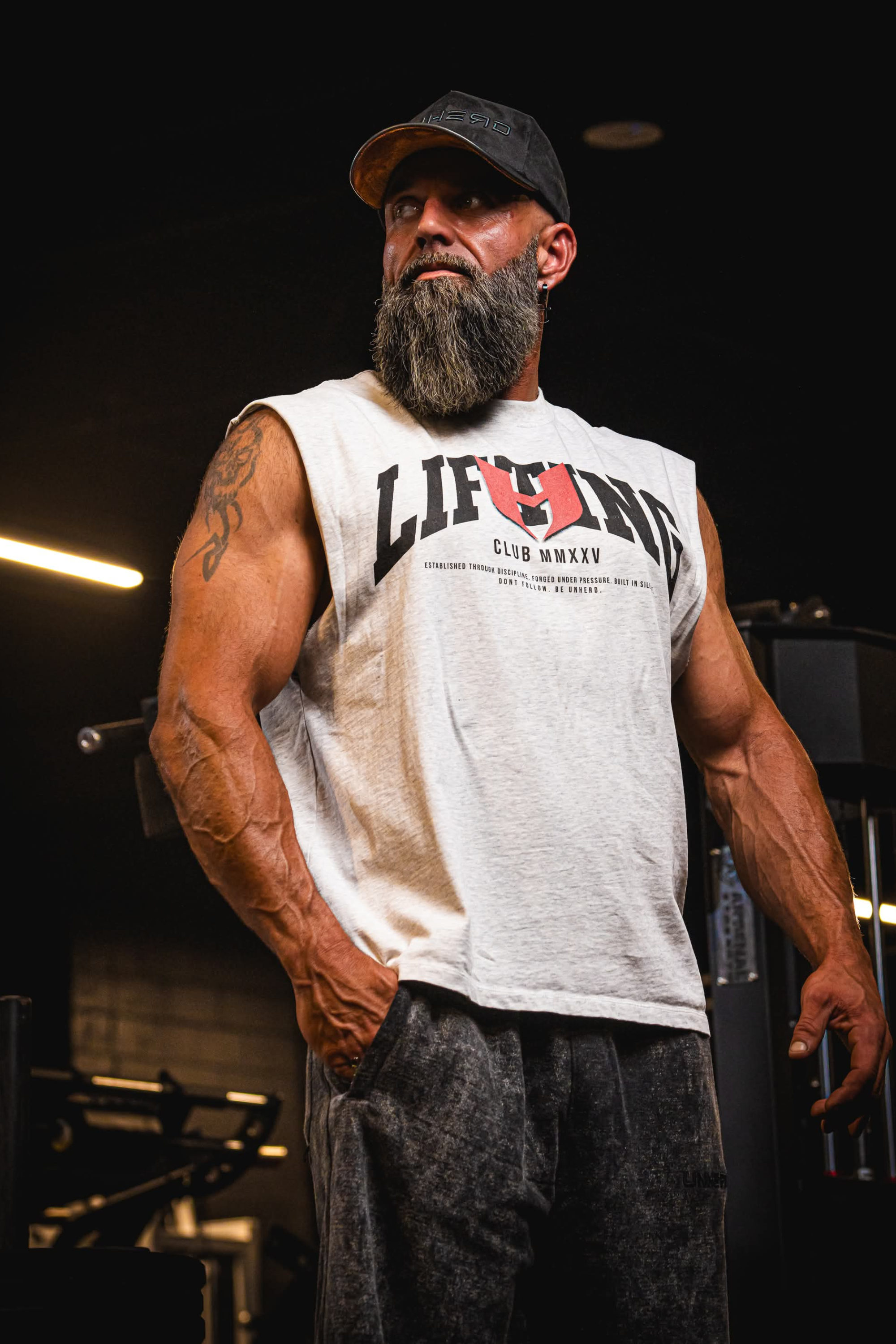 Lifting Club MMXXV — Raw Edge Tank
