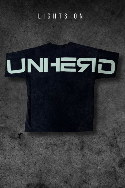 UNHERD Acid Wash Oversize Glow Tee (Pre-Order)