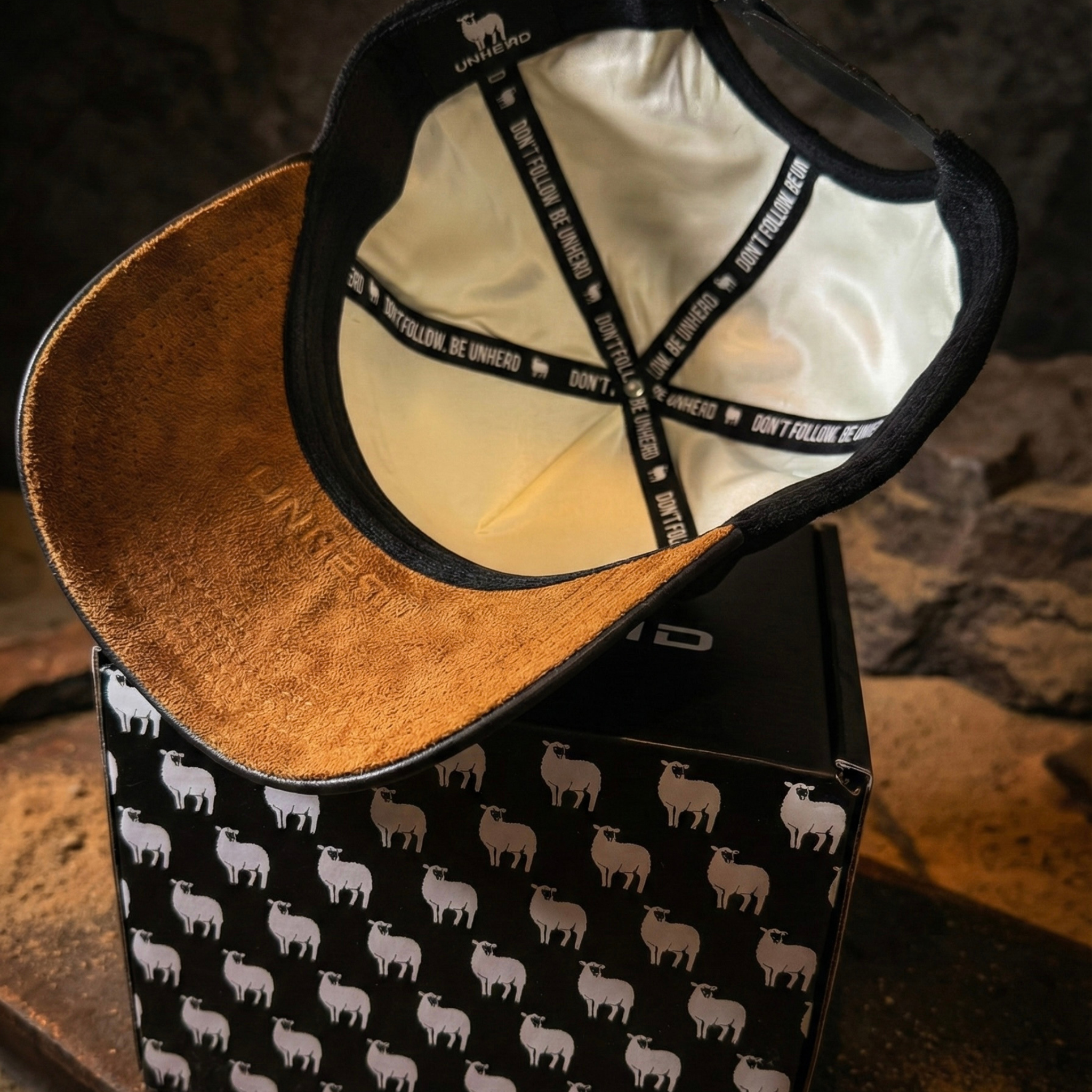 Suede Origins Collection Hat (Midnight Reign)