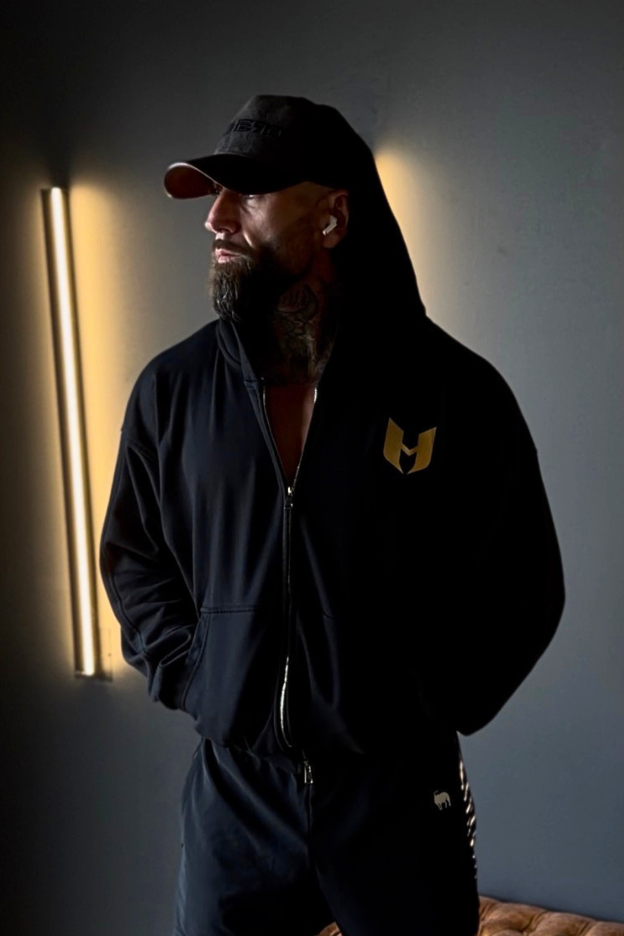 UNHERD Elevated Pump Cover Hoodie — Full Zip