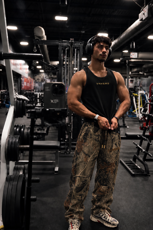 Legacy Ribbed Tank (Black & Gold Collection)