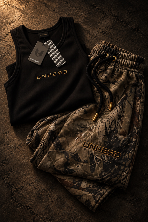 Legacy Ribbed Tank (Black & Gold Collection)