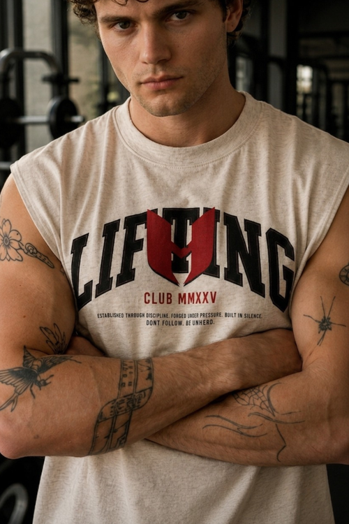 Lifting Club MMXXV — Raw Edge Tank