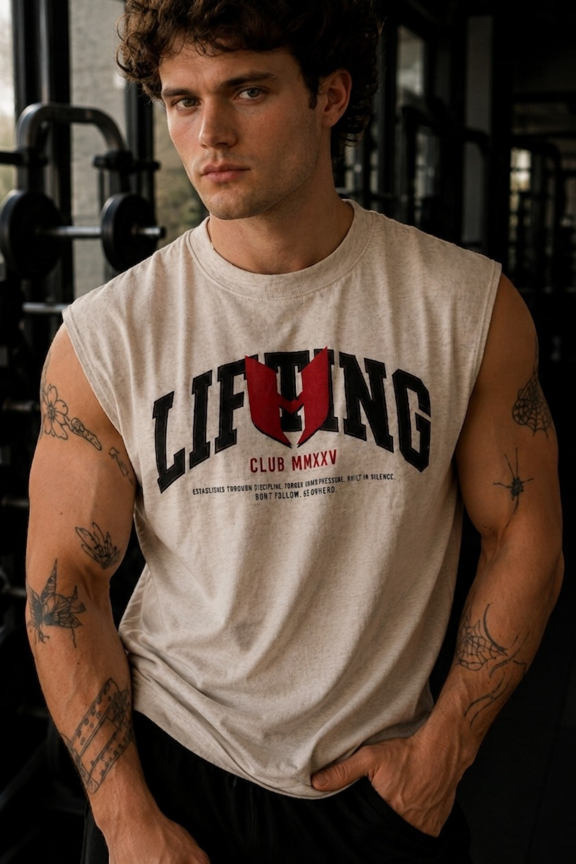 Lifting Club MMXXV — Raw Edge Tank