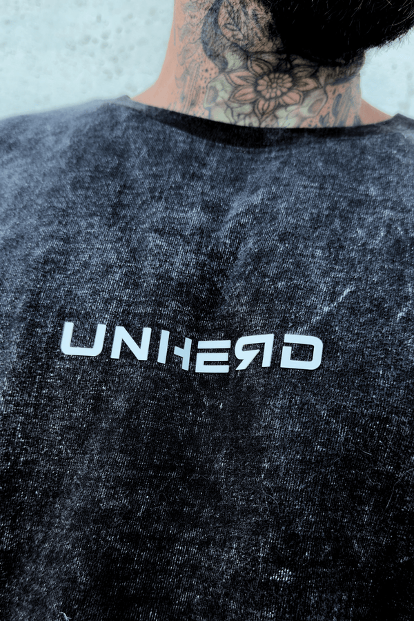 Acid Wash Oversized Tee- Trust Your Path