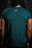 Fit Essential Tee — LUXPRO™ Precision Cut (Obsidian Teal) - UNHERD