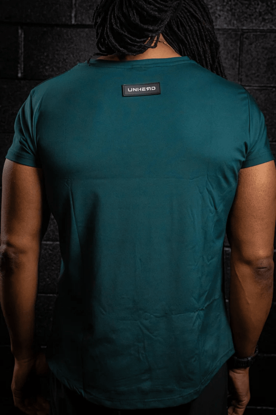 Fit Essential Tee — LUXPRO™ Precision Cut (Obsidian Teal) - UNHERD