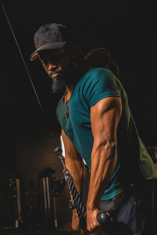 Fit Essential Tee — LUXPRO™ Precision Cut (Obsidian Teal) - UNHERD