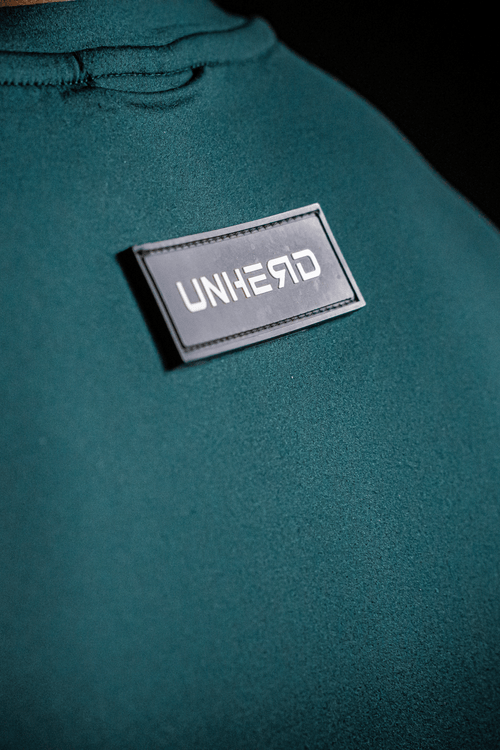 Fit Essential Tee — LUXPRO™ Precision Cut (Obsidian Teal) - UNHERD