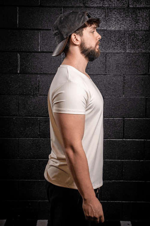Fit Essential Tee — LUXPRO™ Precision Cut (Off - White) - UNHERD