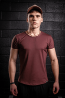 Fit Essential Tee — LUXPRO™ Precision Cut (Oxblood) - UNHERD