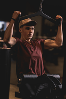 Fit Essential Tee — LUXPRO™ Precision Cut (Oxblood) - UNHERD