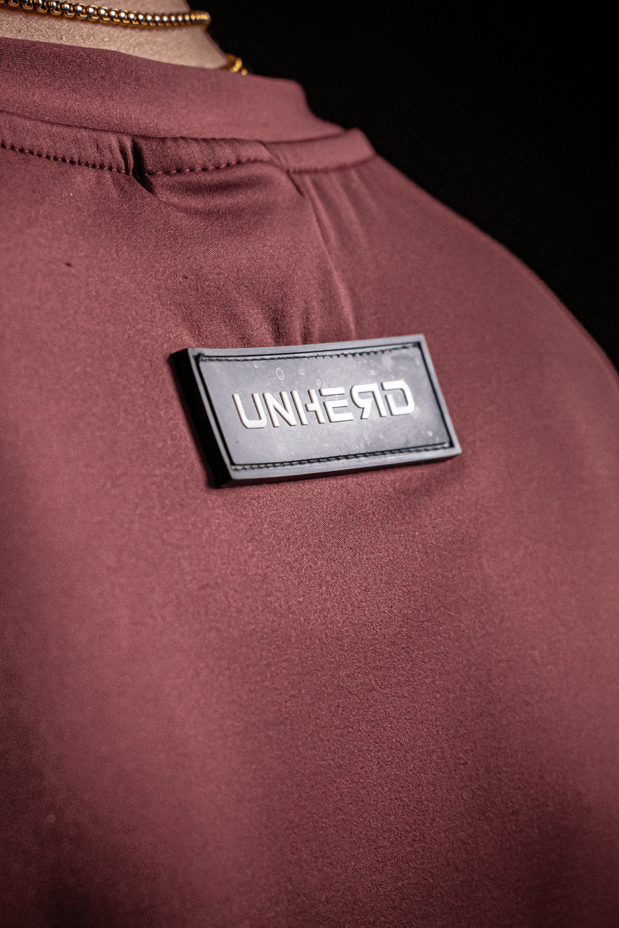 Fit Essential Tee — LUXPRO™ Precision Cut (Oxblood) - UNHERD