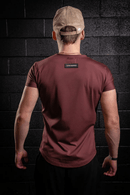 Fit Essential Tee — LUXPRO™ Precision Cut (Oxblood) - UNHERD
