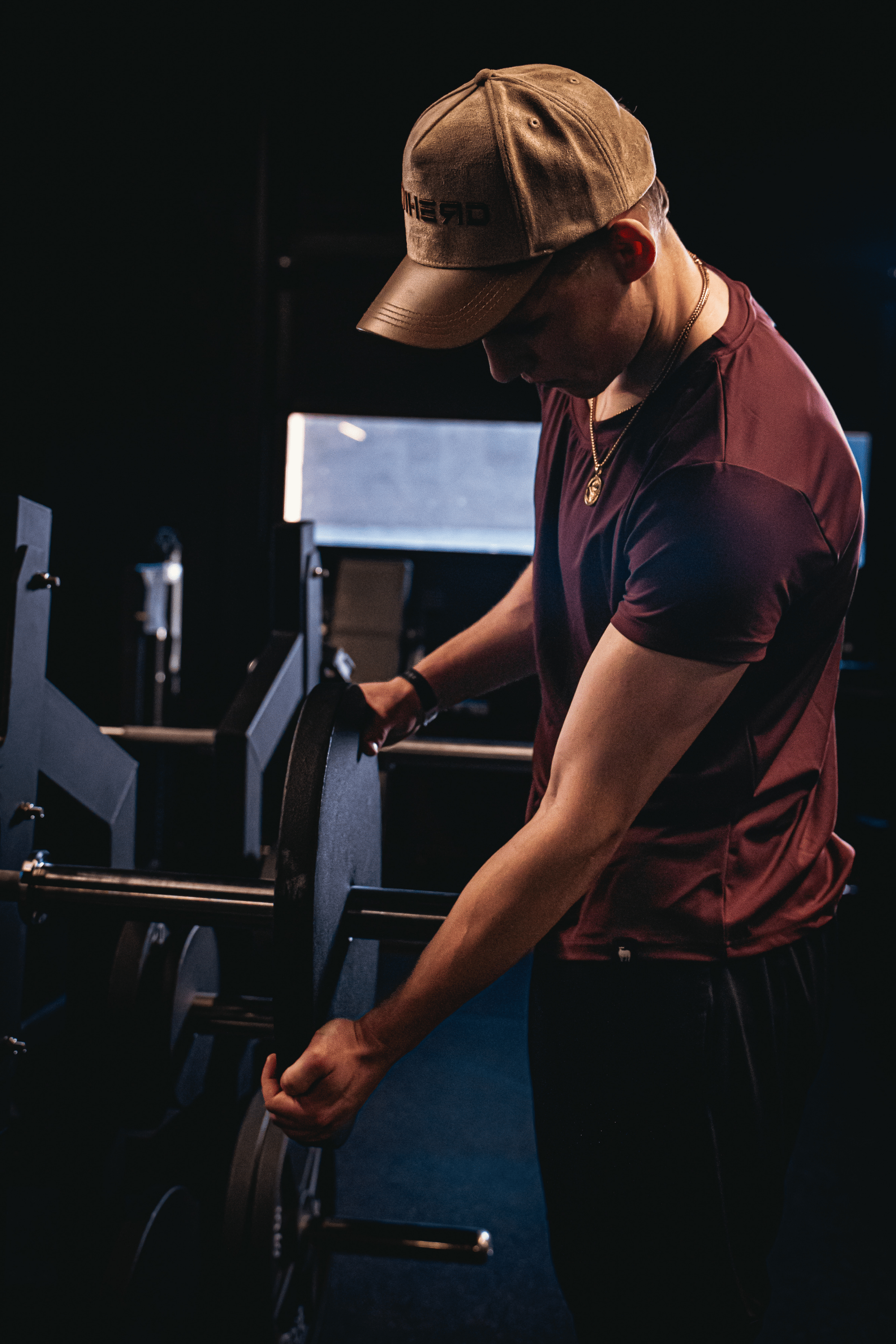 Fit Essential Tee — LUXPRO™ Precision Cut (Oxblood) - UNHERD