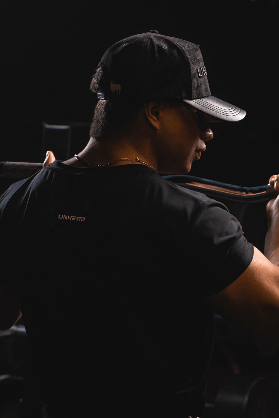 Fit Essential Tee — LUXPRO™ Precision Cut (Phantom Black) - UNHERD