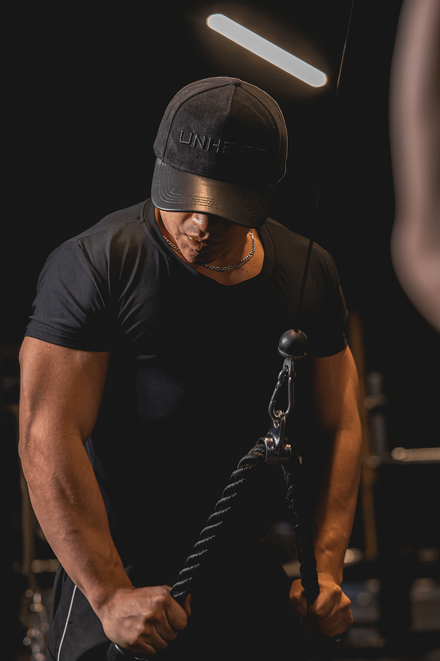 Fit Essential Tee — LUXPRO™ Precision Cut (Phantom Black) - UNHERD