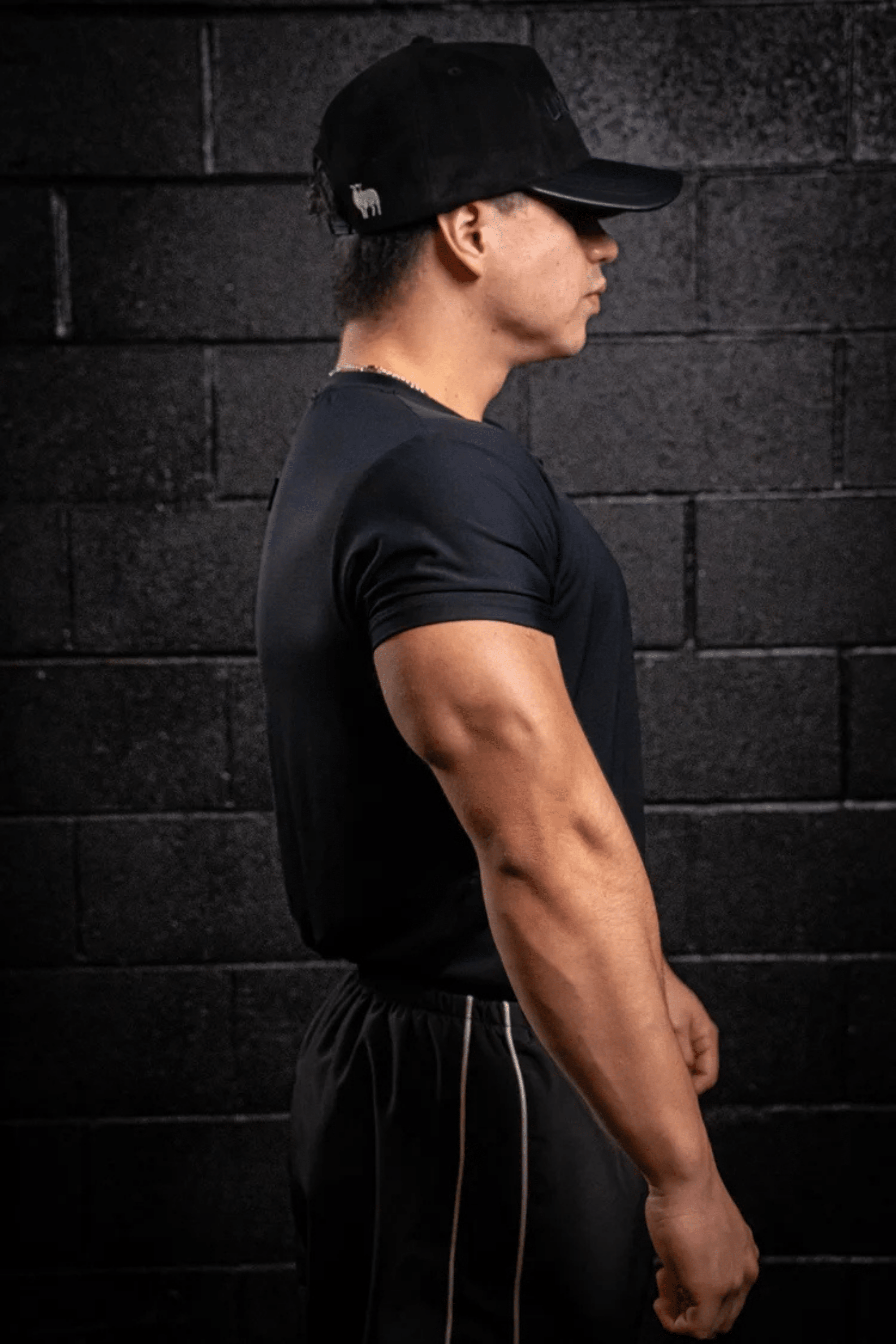 Fit Essential Tee — LUXPRO™ Precision Cut (Phantom Black) - UNHERD
