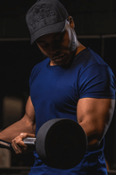 Fit Essential Tee — LUXPRO™ Precision Cut (Storm Navy) - UNHERD