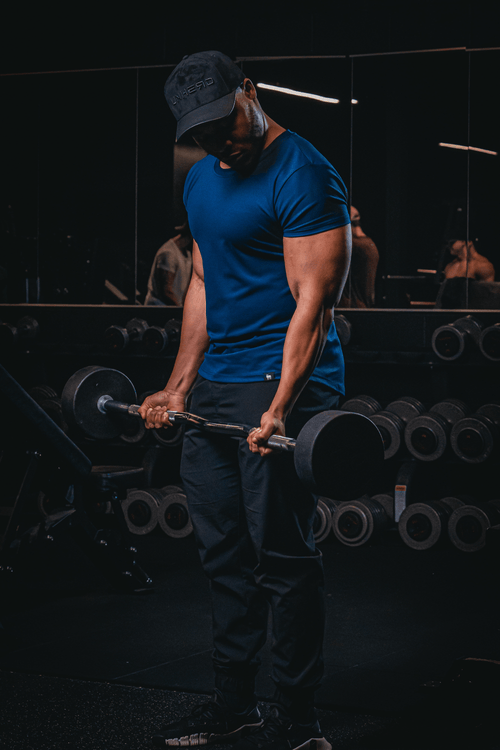 Fit Essential Tee — LUXPRO™ Precision Cut (Storm Navy) - UNHERD
