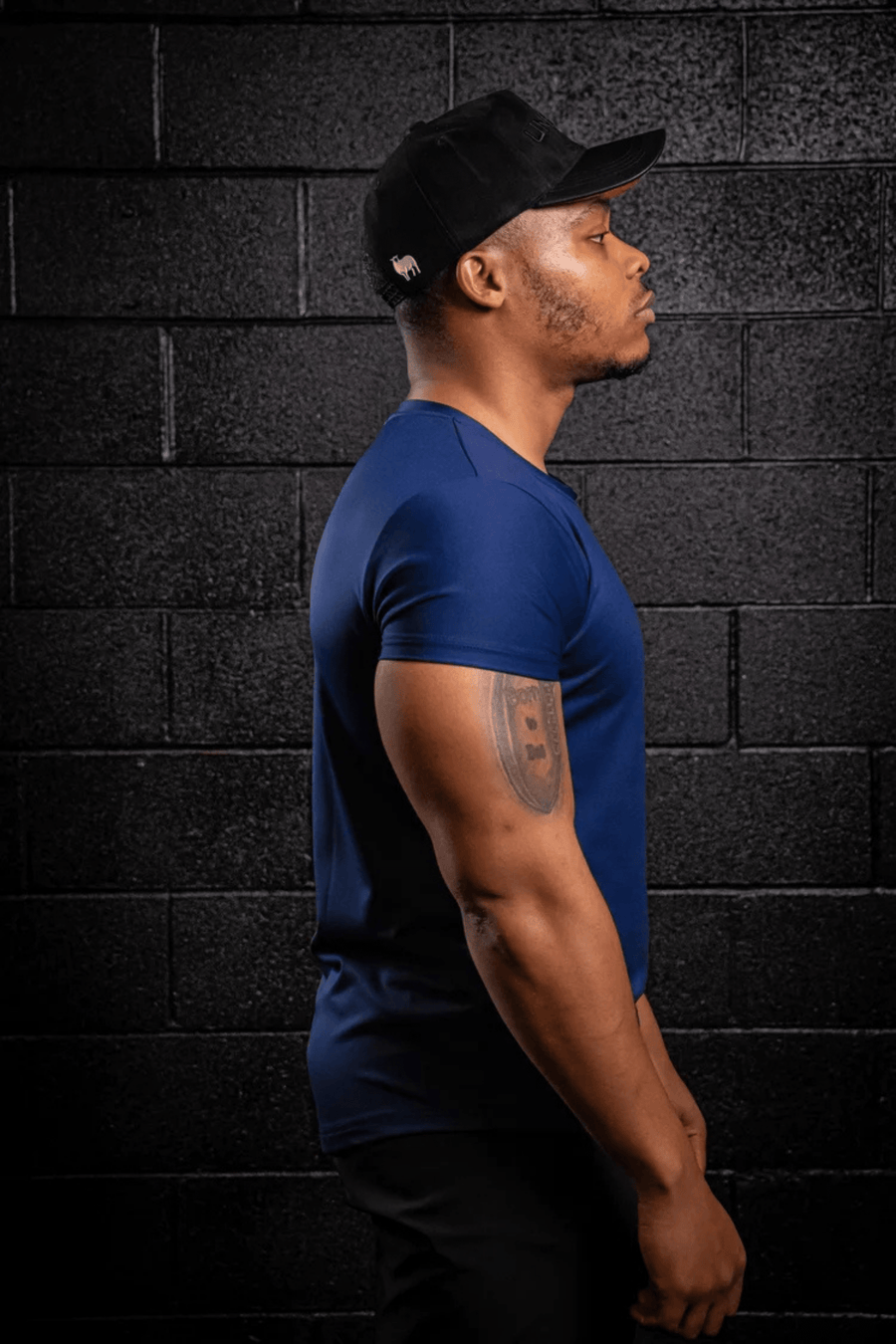 Fit Essential Tee — LUXPRO™ Precision Cut (Storm Navy) - UNHERD
