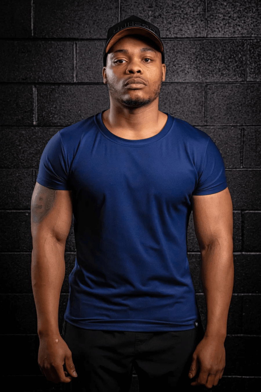 Fit Essential Tee — LUXPRO™ Precision Cut (Storm Navy) - UNHERD