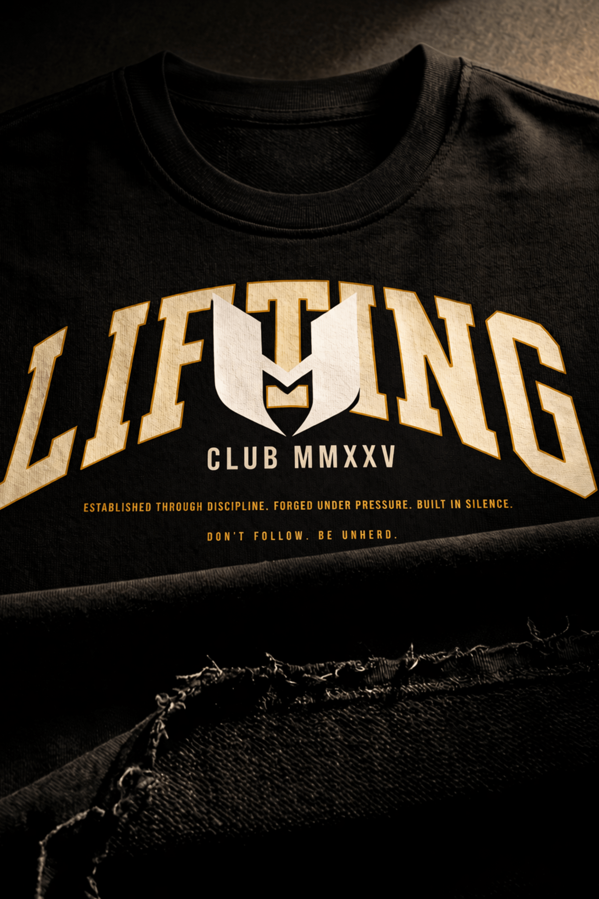 LIFTING CLUB MMXXV— French Terry Boxy Cut Tank