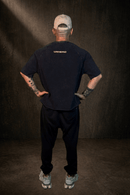 LIFTING CLUB MMXXV— Mineral Wash Raw Edge Oversize Tee - UNHERD