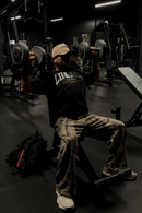 LIFTING CLUB MMXXV— Mineral Wash Raw Edge Oversize Tee - UNHERD