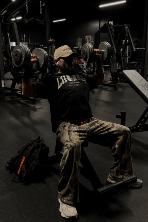 LIFTING CLUB MMXXV— Mineral Wash Raw Edge Oversize Tee - UNHERD