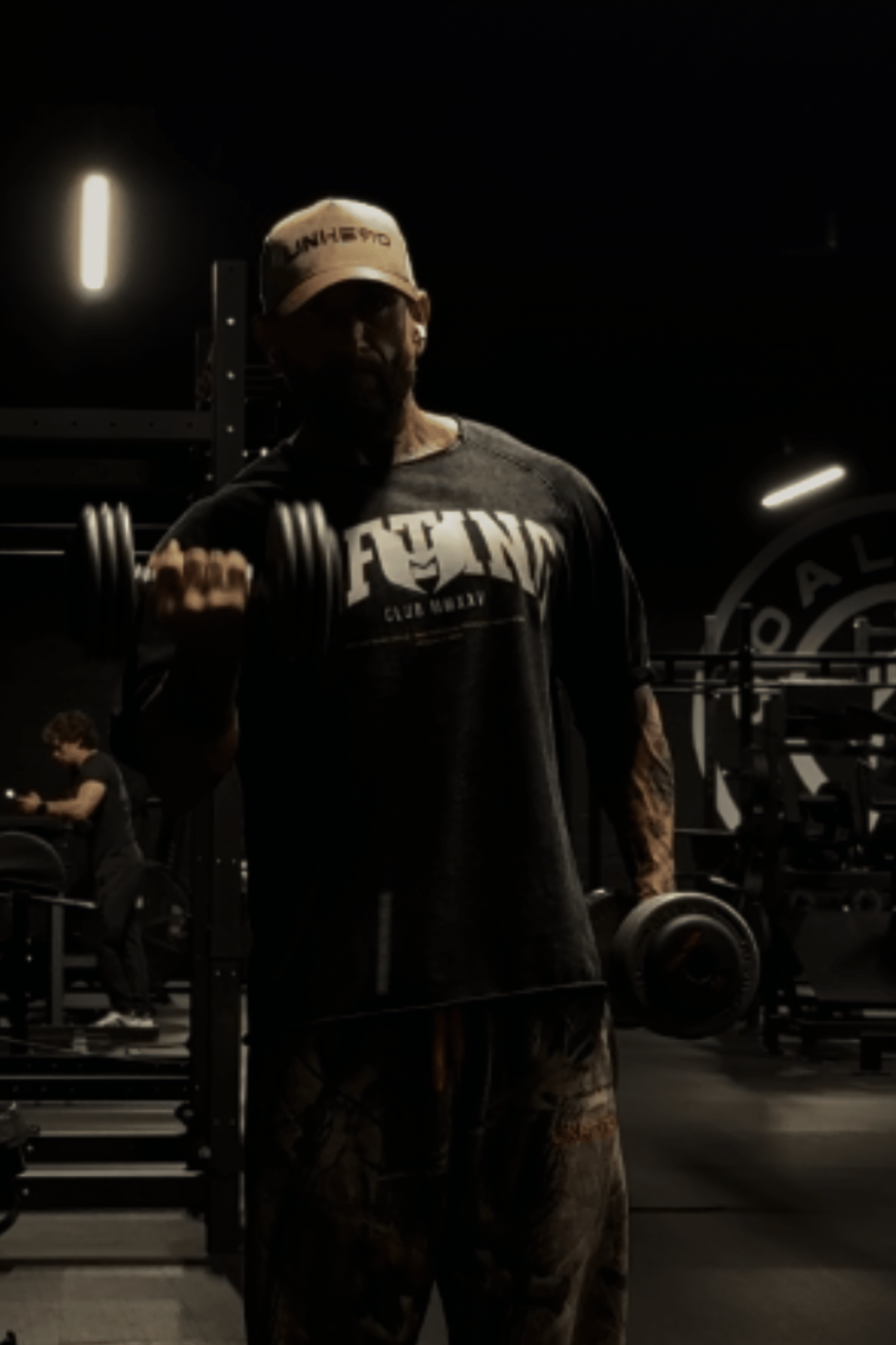 LIFTING CLUB MMXXV— Mineral Wash Raw Edge Oversize Tee - UNHERD