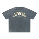 LIFTING CLUB MMXXV— Mineral Wash Raw Edge Tee - UNHERD