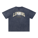 LIFTING CLUB MMXXV— Mineral Wash Raw Edge Tee - UNHERD