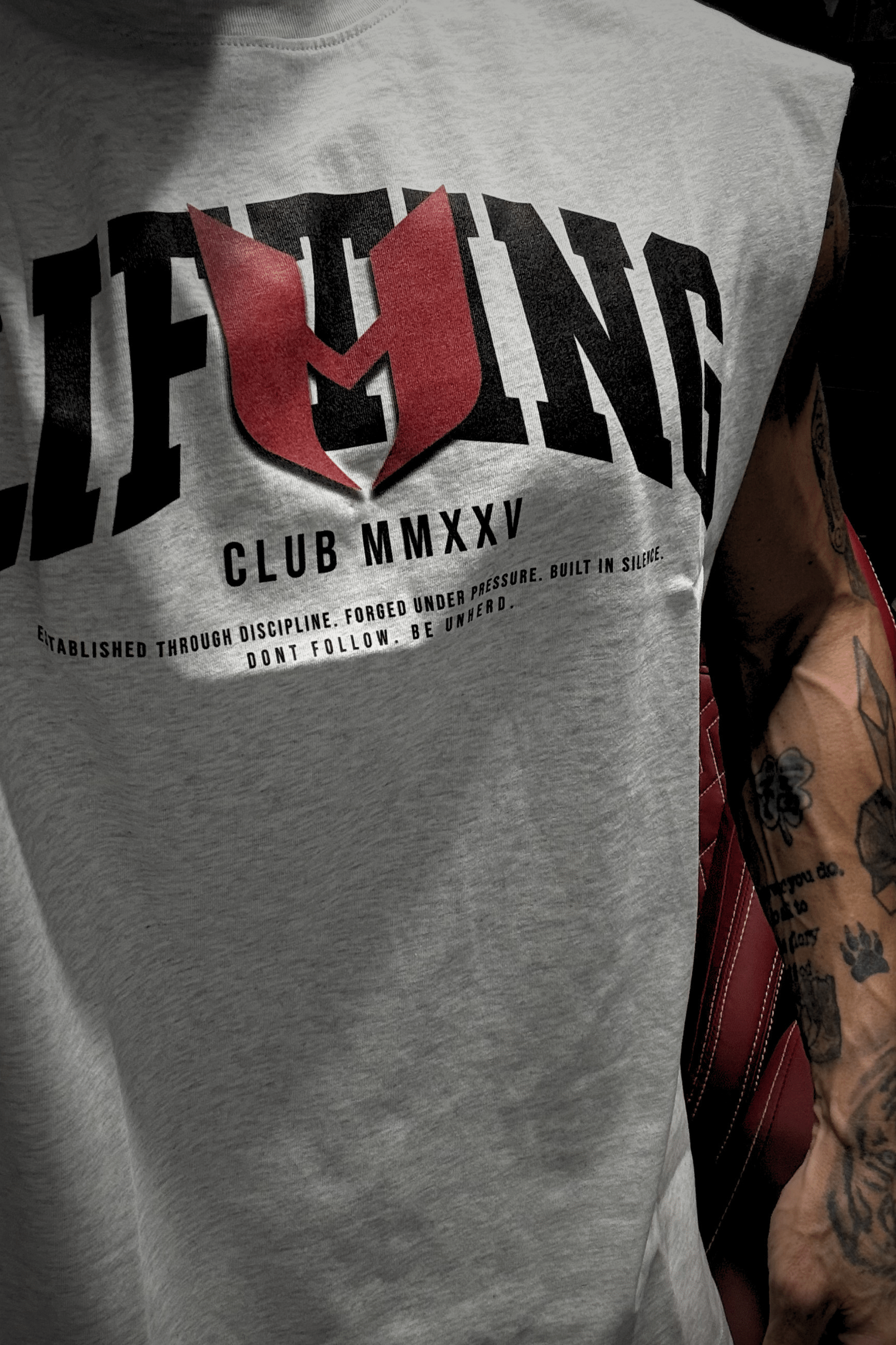 Lifting Club MMXXV — Raw Edge Tank - UNHERD