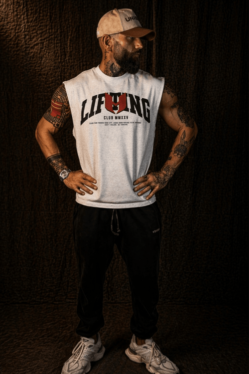 Lifting Club MMXXV — Raw Edge Tank - UNHERD