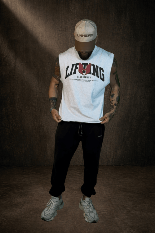 Lifting Club MMXXV — Raw Edge Tank - UNHERD