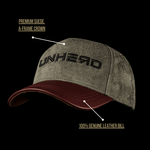 Premium Suede Hat — Crimson Ash - UNHERD
