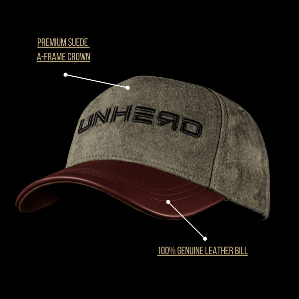 Premium Suede Hat — Crimson Ash - UNHERD