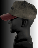 Premium Suede Hat — Crimson Ash - UNHERD