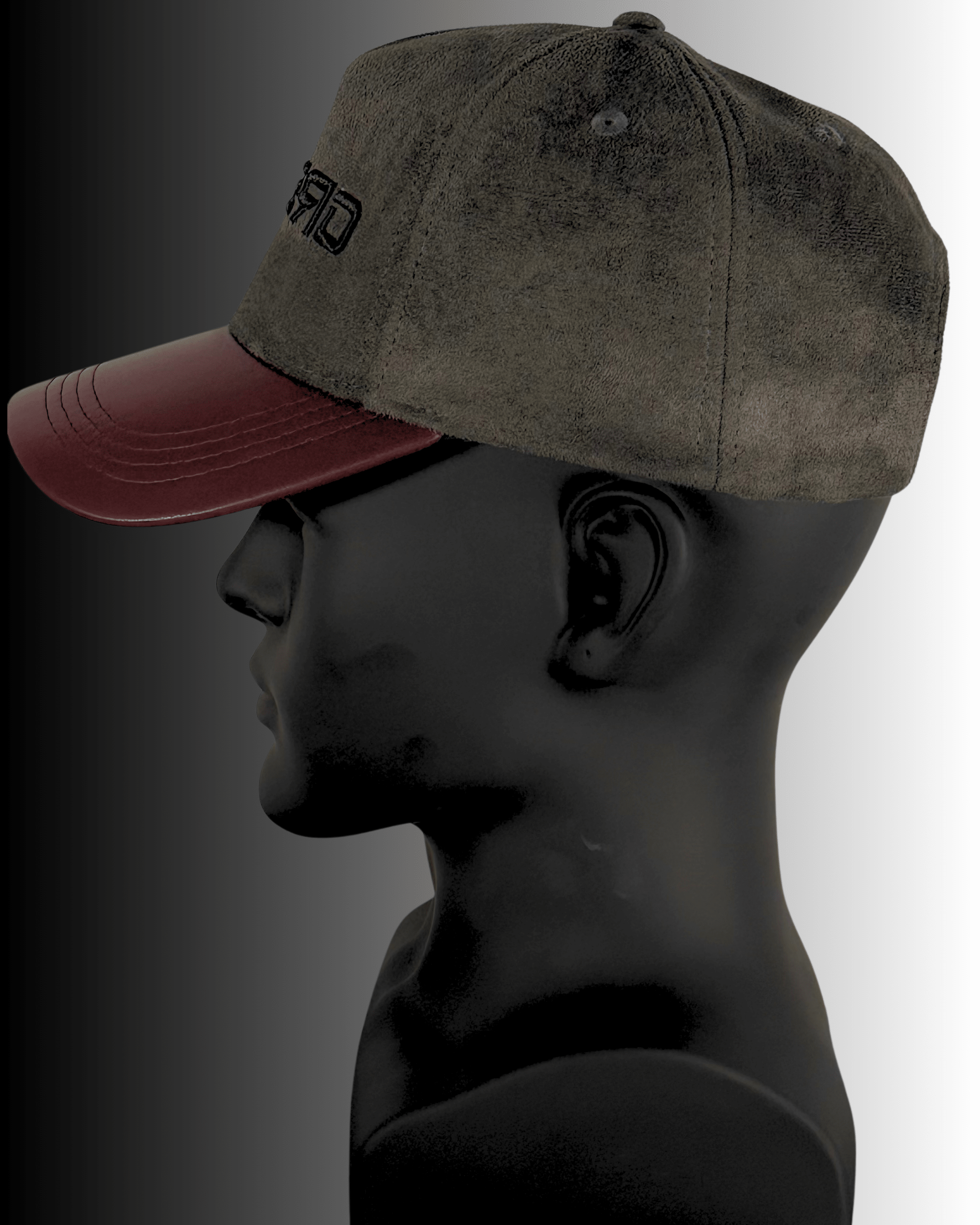 Premium Suede Hat — Crimson Ash - UNHERD