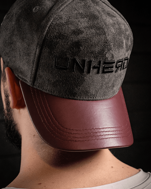 Premium Suede Hat — Crimson Ash - UNHERD