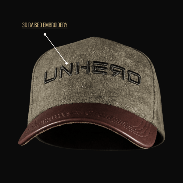 Premium Suede Hat — Crimson Ash - UNHERD